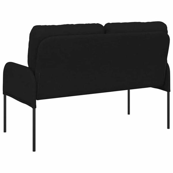 Sofas mit Kissen 110cm Schwarz Sperrholz