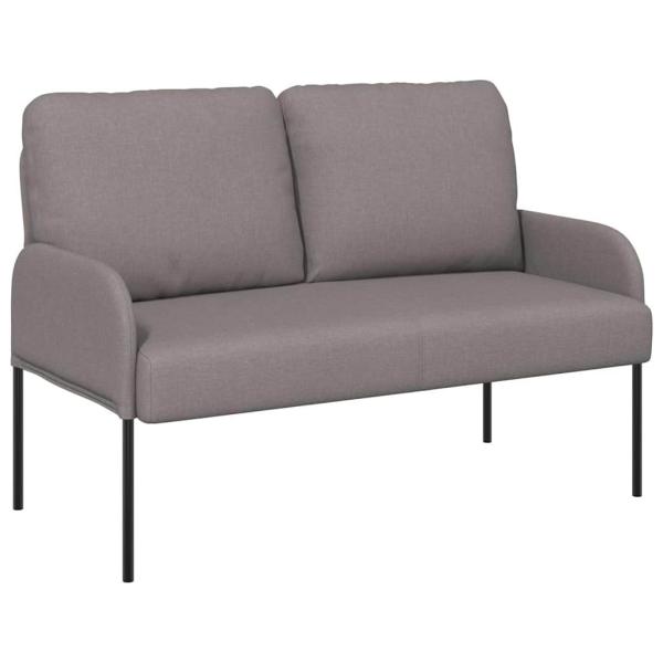 Sofas mit Kissen 110cm Taupe Sperrholz
