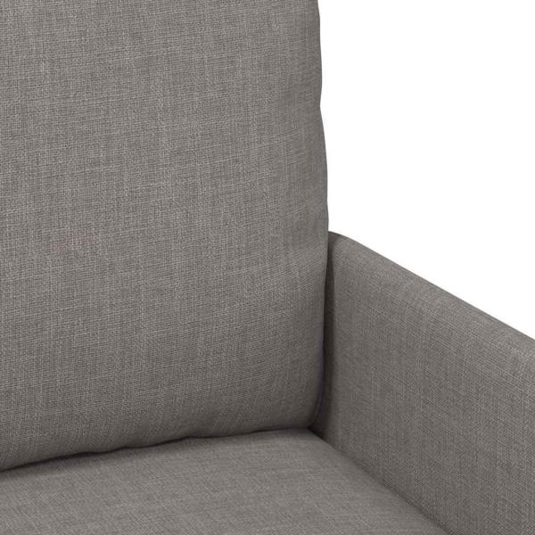 Sofas mit Kissen 110cm Taupe Sperrholz