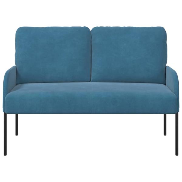 Sofas mit Kissen 110cm Blau Sperrholz