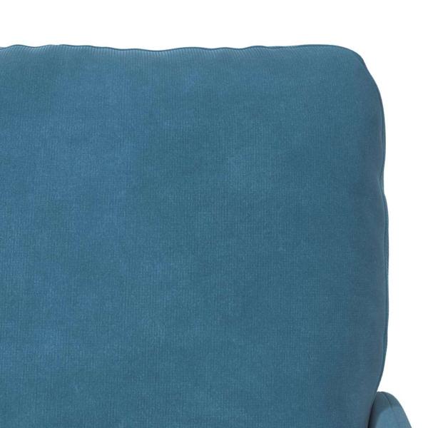 Sofas mit Kissen 110cm Blau Sperrholz