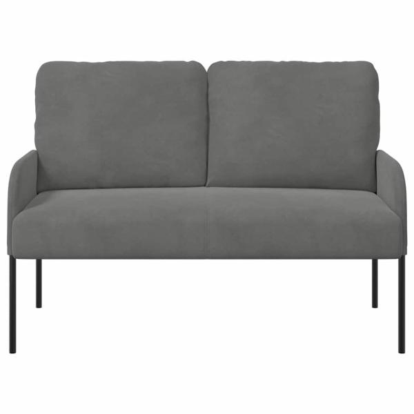 Sofas mit Kissen 110cm Dunkelgrau Sperrholz