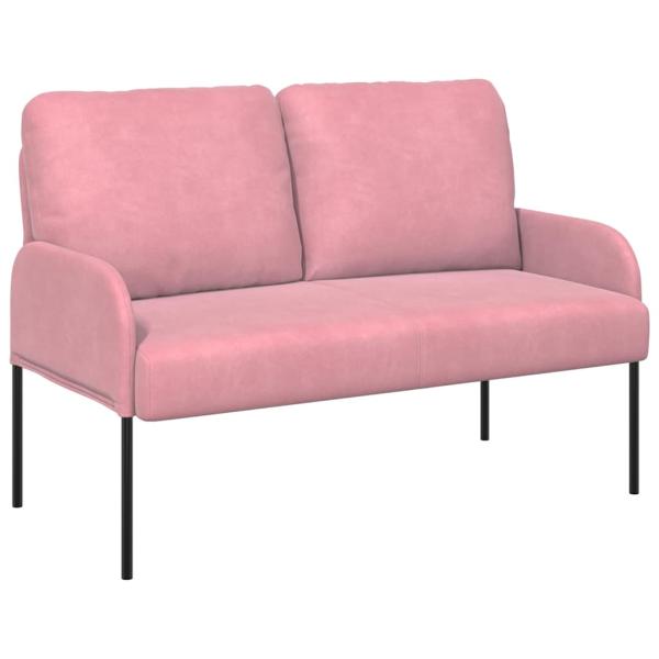 Sofas mit Kissen 110cm Rosa Sperrholz