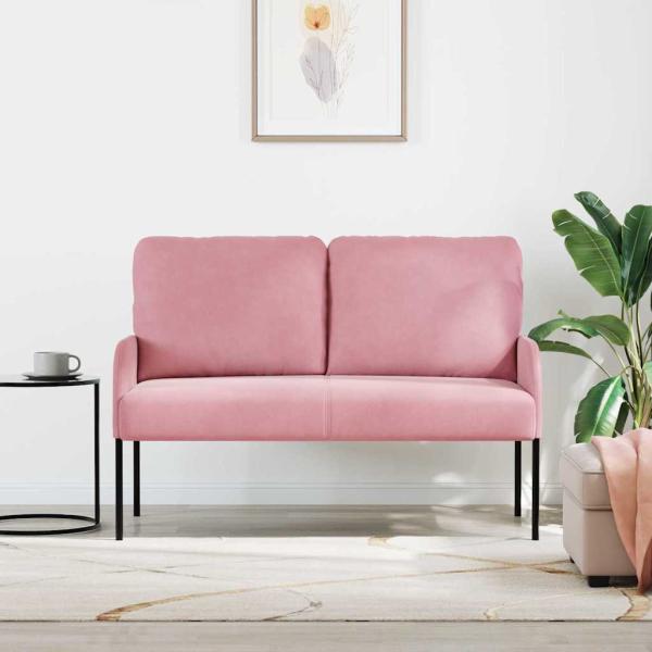 Sofas mit Kissen 110cm Rosa Sperrholz