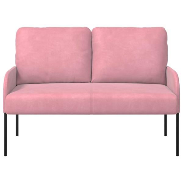 Sofas mit Kissen 110cm Rosa Sperrholz