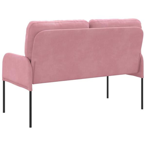 Sofas mit Kissen 110cm Rosa Sperrholz