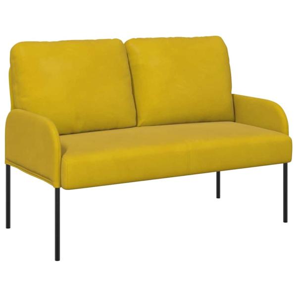Sofas mit Kissen 110cm Gelb Sperrholz