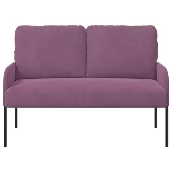 Sofas mit Kissen 110cm Lila Sperrholz