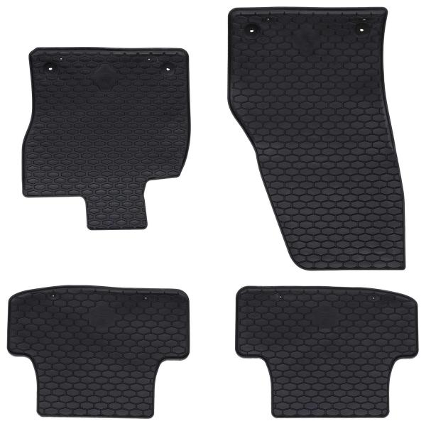 ARDEBO.de - Autofußmatte 4 pcs Schwarz VW T-ROC TPE
