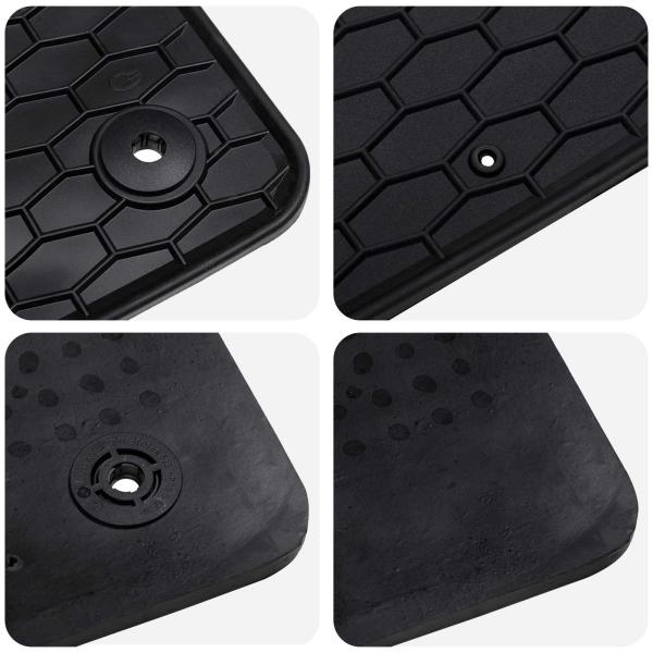 Autofußmatte 4 pcs Schwarz VW TIGUAN , für TOURAN TPE