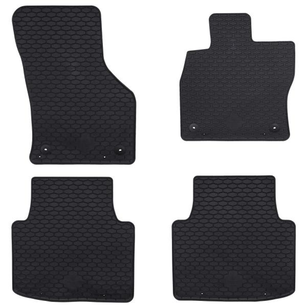 ARDEBO.de - Autofußmatte 4 pcs Schwarz ?koda SUPERB III / iV TPE