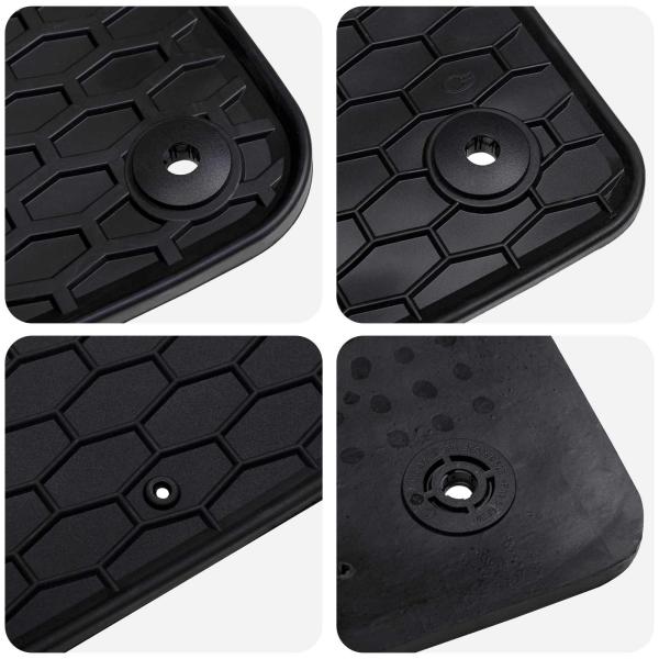 Autofußmatte 4 pcs Schwarz ?koda SUPERB III / iV TPE