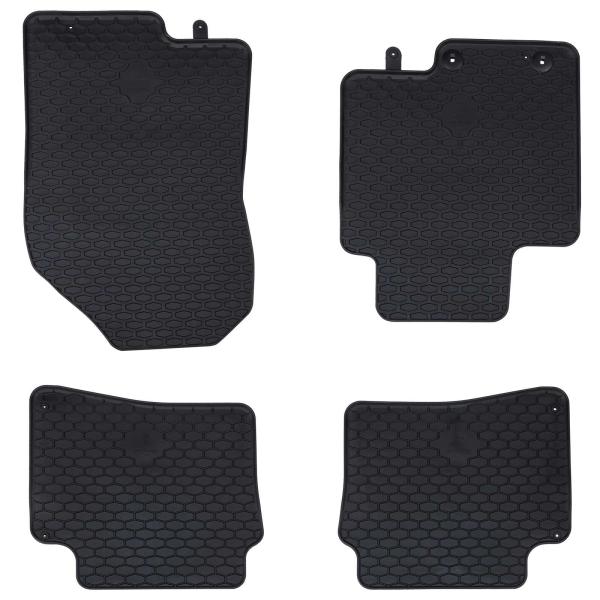 ARDEBO.de - Autofußmatte 4 pcs Schwarz geeignet für Hyundai i20 , BAYON TPE
