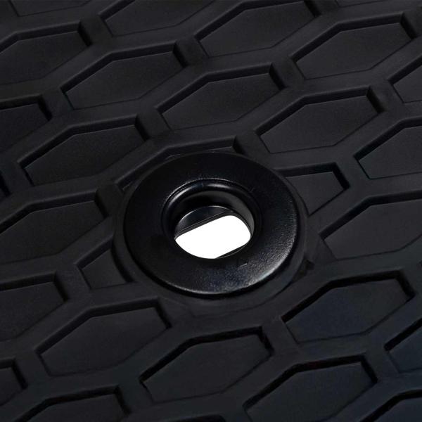 Autofußmatte 3 pcs Schwarz TPE