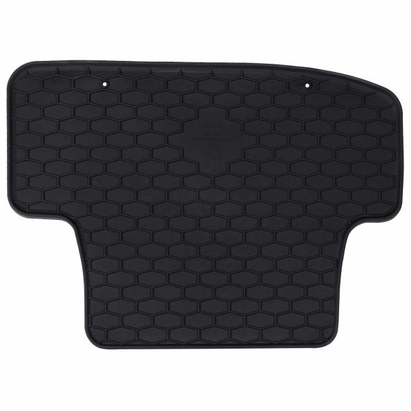 Autofußmatte 4 pcs Schwarz geeignet für AUDI Q2 Gummi