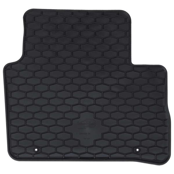 Autofußmatte 4 pcs Schwarz geeignet für Nissan QASHQAI TPE