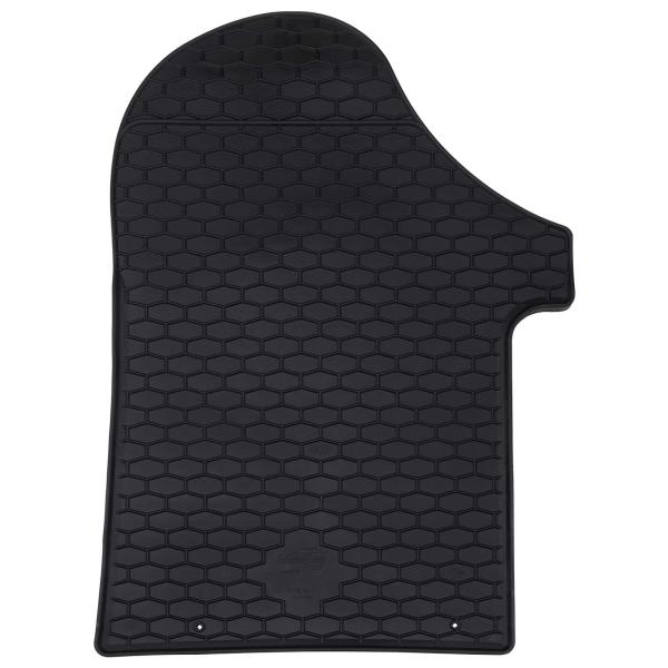 Autofußmatte 2 pcs Schwarz TPE