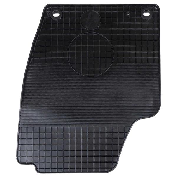 Autofußmatte 4 pcs Schwarz geeignet für VW POLO 10 / 01-09 NS