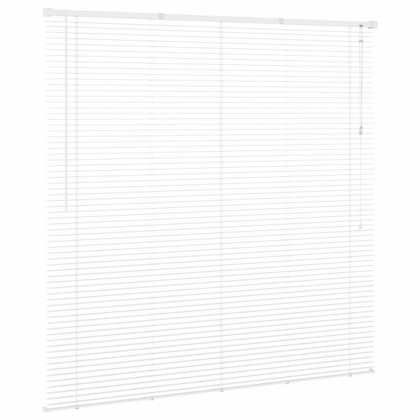 Venezianische Jalousie Weiß 150 x 160 cm 25 mm PVC