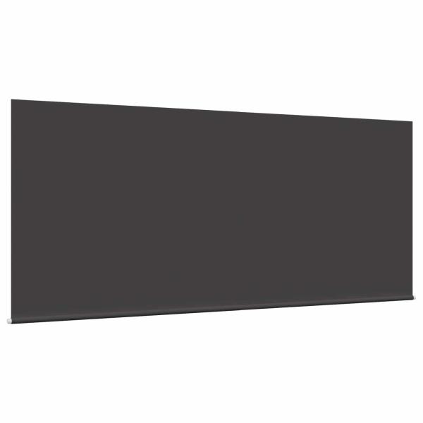 Einziehbare Markise Gestreift Anthrazit 300 x 200 cm Stoff