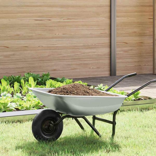 ARDEBO.de - Ersatzschaufel für Schubkarre Silber 80 x 60 x 25 cm Stahl