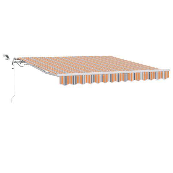 ARDEBO.de - Einziehbare Markise Mehrfarbig 300 x 250 cm