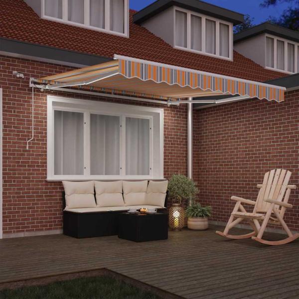 Einziehbare Markise Mehrfarbig 300 x 250 cm