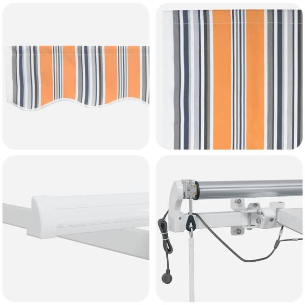 Einziehbare Markise Mehrfarbig 300 x 250 cm