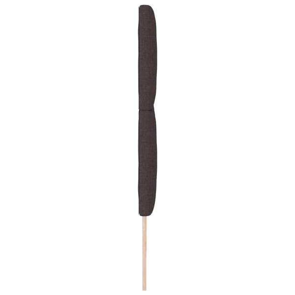 Kopfteil Hellgrau 200 cm Stoff