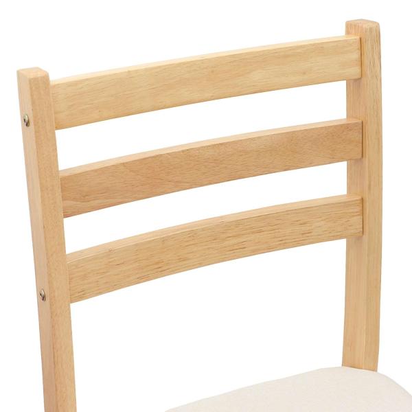 Esszimmerstühle 2 pcs Natur 40 x 47,5 x 99,5 cm