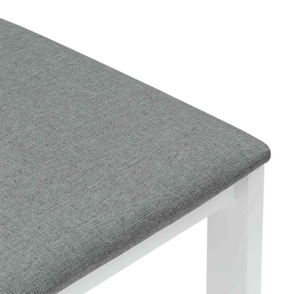 Esszimmerstühle 2 pcs Weiß 40 x 47,5 x 99,5 cm