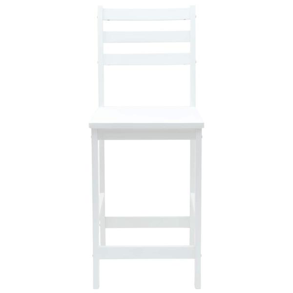 Esszimmerstühle 2 pcs Weiß 40 x 47,5 x 99,5 cm