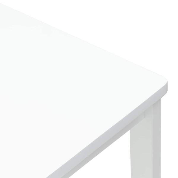 Esszimmerstühle 2 pcs Weiß 40 x 47,5 x 99,5 cm