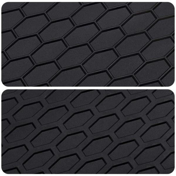 Autofußmatte 4 pcs Schwarz geeignet für Suzuki S-CROSS TPE