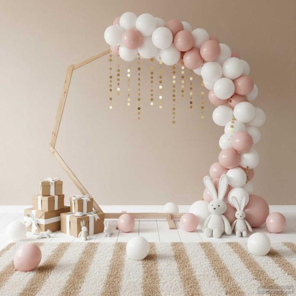 Hochzeitsbogen Hellbraun 221 x 92 x 216 cm Massivholz Kiefer