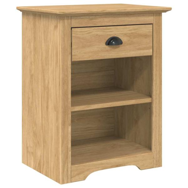 Nachttisch BODO Honigbraun 53 x 38,5 x 67 cm Holzwerkstoff