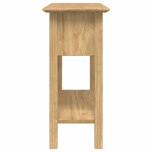 Konsolentisch BODO Honigbraun 91 x 34,7 x 74 cm Holzwerkstoff