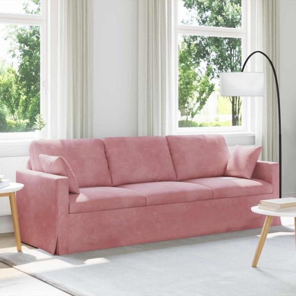 ARDEBO.de - Sofa Rosa 228 x 78 x 80 cm Samt