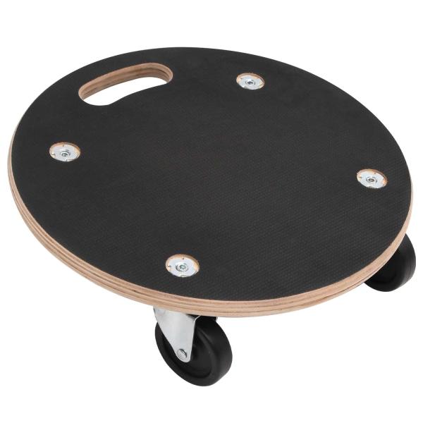 Transportwagen 6 pcs Grau Sperrholz