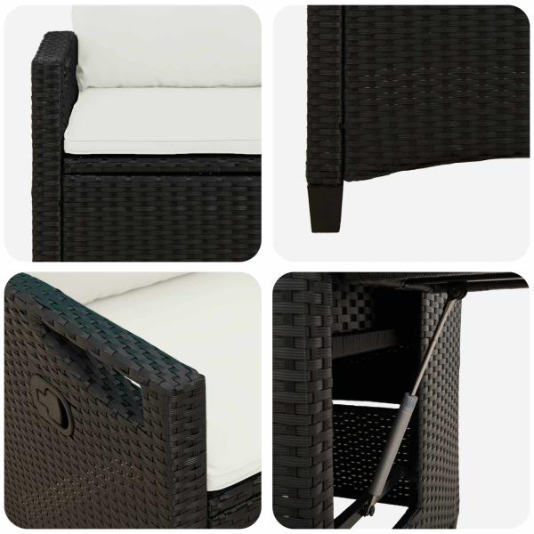 Liegestühle für den Garten 56 x 60 x 112 cm Stahl