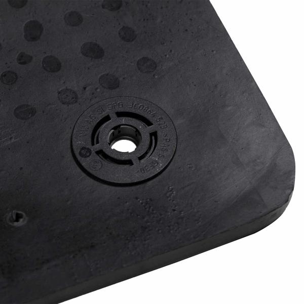 Autofußmatte 4 pcs Schwarz geeignet für Audi A3 2012-2020 Gummi