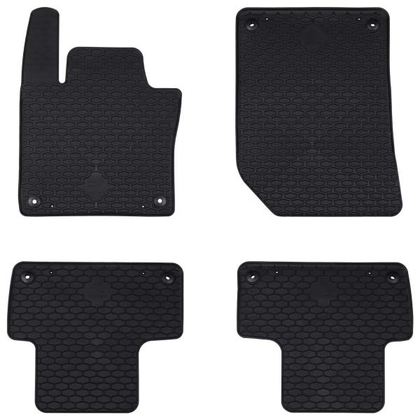 ARDEBO.de - Autofußmatte 4 pcs Schwarz geeignet für Volvo XC60 TPE