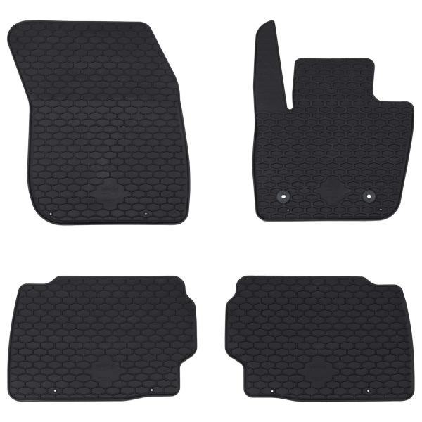 ARDEBO.de - Autofußmatte 4 pcs Schwarz geeignet für Ford MONDEO TPE