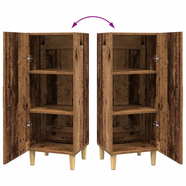 Sideboard Altholz 34,5 x 34 x 90 cm Holzwerkstoff