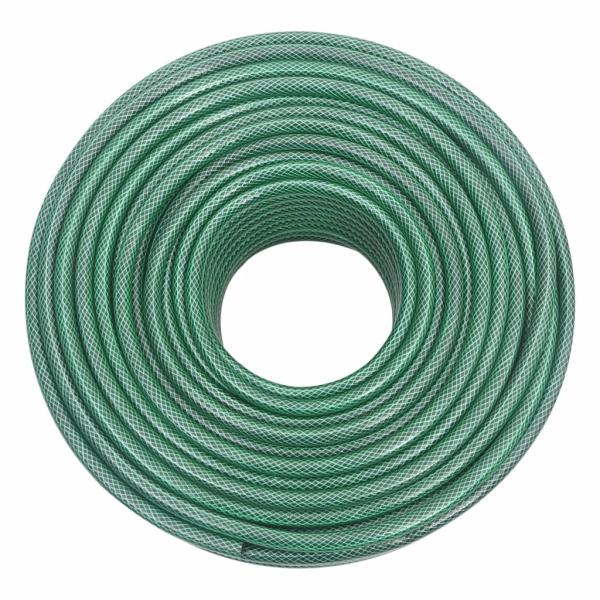Gartenschlauch mit Kupplung-Set Grün 0,5" 100 m PVC