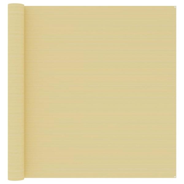 Zeltteppich 400x500 cm Beige