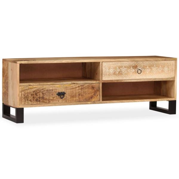 TV-Schrank Massivholz Mango 120x30x40 cm