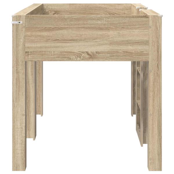 Etagenbett für Kinder Sonoma-Eiche 100 x 200 cm Holzwerkstoff