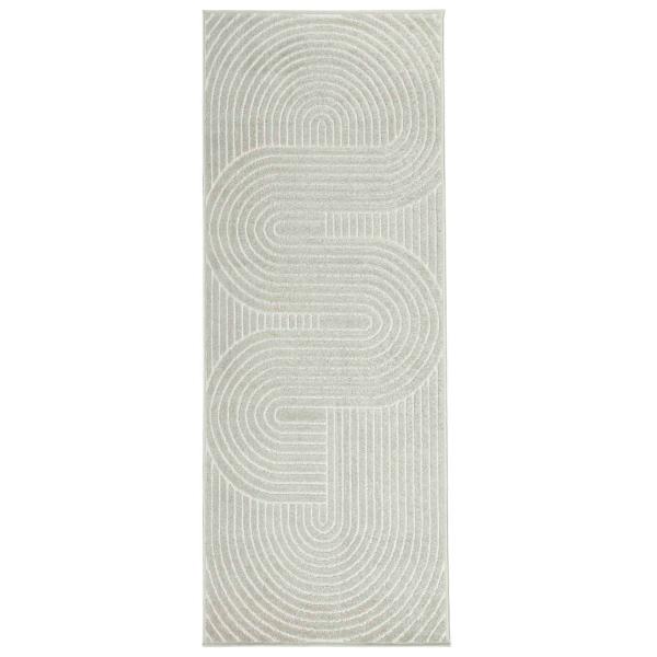 Bereichsteppiche Rechtwinklig HUARTE Grün 200 x 80 cm Polyester