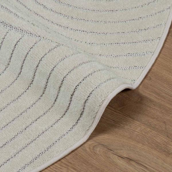 Bereichsteppiche Rund HUARTE Grün Ø 200 CM Polyester